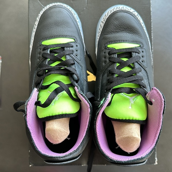 Nike Air Jordan 3 Retro GS Electric Green - Picture 5 of 8